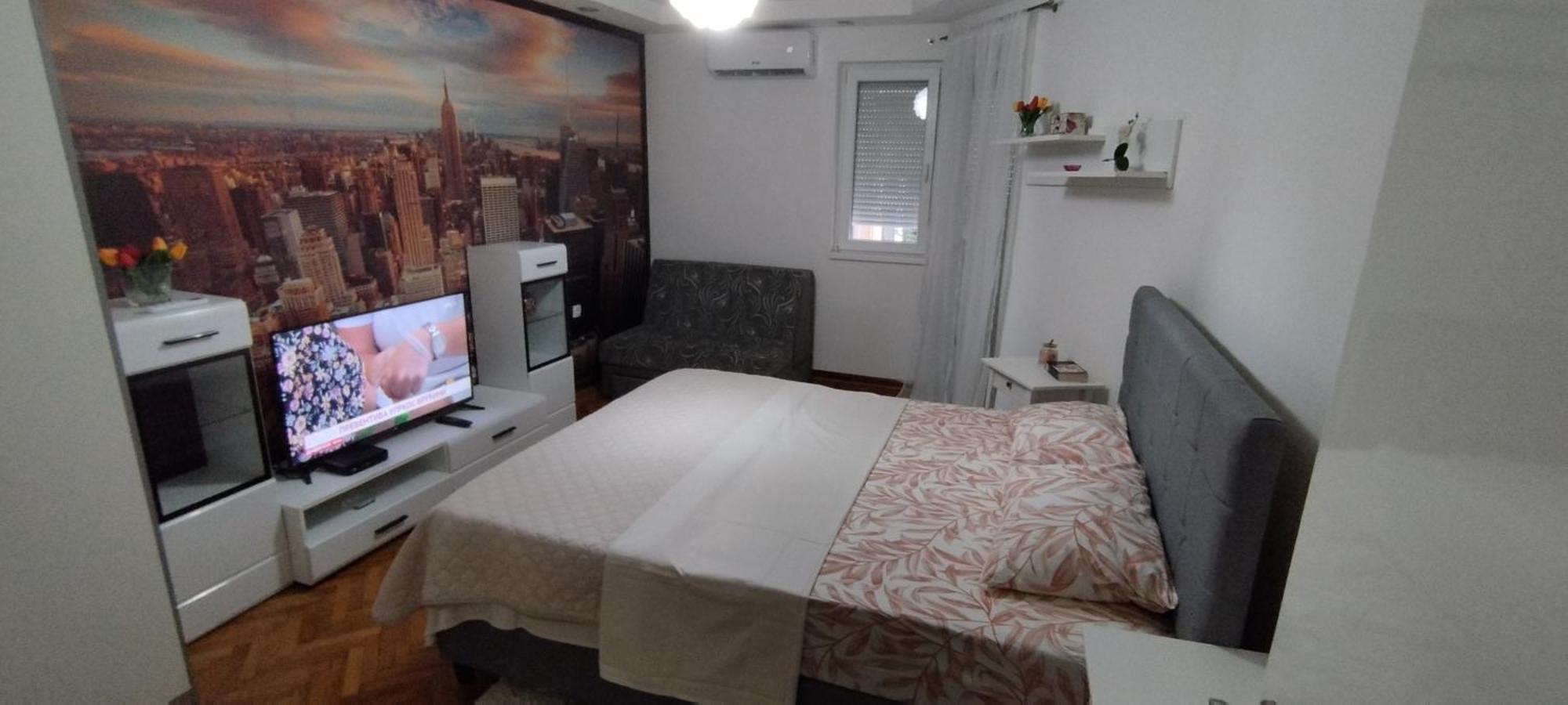 White Night City Center Apartman Belgrad Exteriör bild