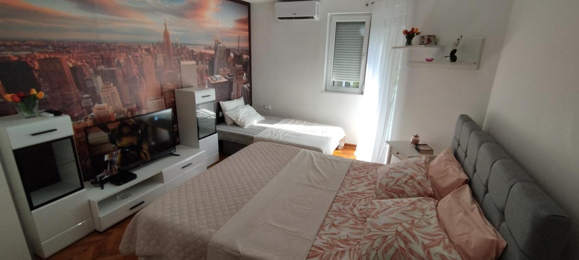 White Night City Center Apartman Belgrad Exteriör bild