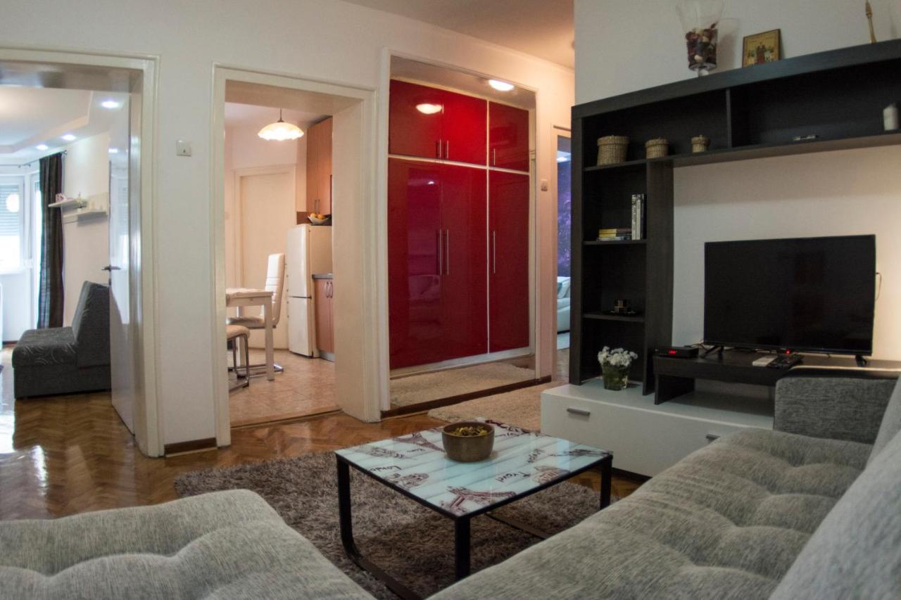 White Night City Center Apartman Belgrad Exteriör bild