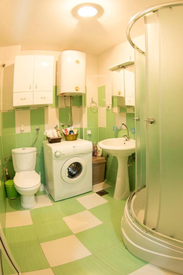 White Night City Center Apartman Belgrad Exteriör bild